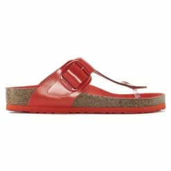 Best reviews of π Birkenstock Gizeh Natural Leather Patent High Shine Tomato π 17 Best reviews of π Birkenstock Gizeh Natural Leather Patent High Shine Tomato π -women-sandals sale 1024176 side