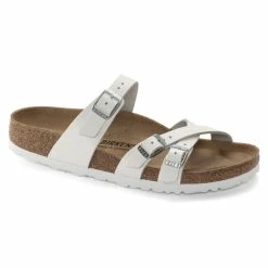 Promo 🛒 Birkenstock Franca Natural Leather White ✨