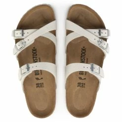 Promo 🛒 Birkenstock Franca Natural Leather White ✨ -women-sandals sale 1024395 top