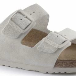 Flash Sale 🛒 Birkenstock Arizona Suede Leather Antique White Antique White ⌛ -women-sandals sale 1024516 detail 1