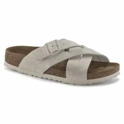 Best reviews of 🛒 Birkenstock Lugano Suede Leather Antique White ✨