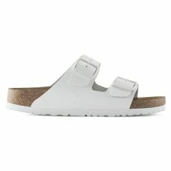 Best Sale 🎉 Birkenstock Arizona Soft Footbed White 😉 -women-sandals sale 1024945 side