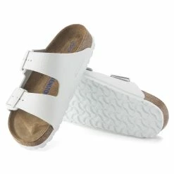 Best Sale 🎉 Birkenstock Arizona Soft Footbed White 😉 -women-sandals sale 1024945 sole