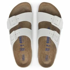 Best Sale 🎉 Birkenstock Arizona Soft Footbed White 😉 -women-sandals sale 1024945 top