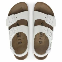 Best deal 😉 Birkenstock Milano Leather White 🤩 -women-sandals sale 1024988 top