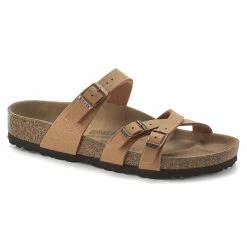 Buy ๐ฅฐ Birkenstock Franca Birko-Flor Nubuck Pecan ๐คฉ