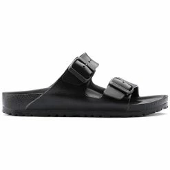 Best Sale 𧨠Birkenstock Arizona Essentials Black π 12 Best Sale 𧨠Birkenstock Arizona Essentials Black π -women-sandals sale 129423 side