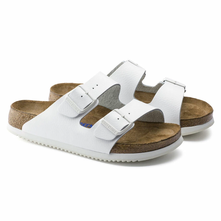 Promo ✔️ Birkenstock Arizona Natural Leather White 😀 5 Promo ✔️ Birkenstock Arizona Natural Leather White 😀 - Image 5