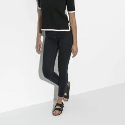 New 😍 Birkenstock Milano Birko-Flor Black 🧨 -women-sandals sale 34793 f look f