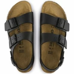 New 😍 Birkenstock Milano Birko-Flor Black 🧨 -women-sandals sale 34793 top