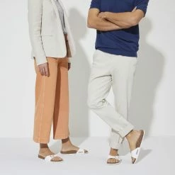 Brand new ⭐ Birkenstock Madrid Birko-Flor White 👍 -women-sandals sale 40731 detail 7