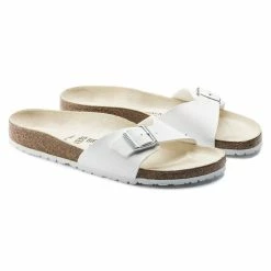 Brand new ⭐ Birkenstock Madrid Birko-Flor White 👍 -women-sandals sale 40731 pair