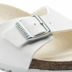 Brand new ⭐ Birkenstock Madrid Birko-Flor White 👍 -women-sandals sale 40733 detail 1