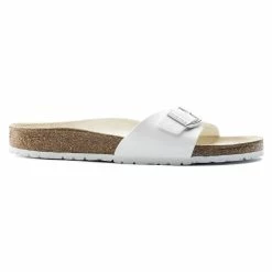 Brand new ⭐ Birkenstock Madrid Birko-Flor White 👍 -women-sandals sale 40733 side