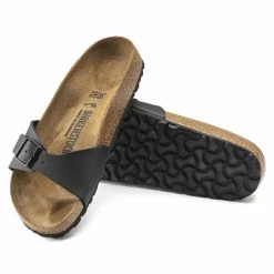 Best reviews of 👏 Birkenstock Madrid Birko-Flor Black 🎁 -women-sandals sale 40793 sole