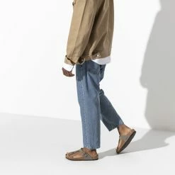 Best deal ⭐ Birkenstock Gizeh Birko-Flor Nubuck Stone Stone 😉 -women-sandals sale 43391 f look m