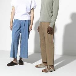 Cheapest 😍 Birkenstock Arizona Suede Leather Taupe ❤️ -women-sandals sale 51463 detail 6