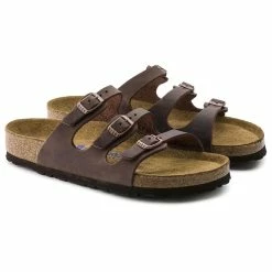 Best deal ⭐ Birkenstock Florida Oiled Leather Habana ✔️ -women-sandals sale 53901 pair