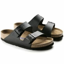 Budget 🧨 Birkenstock Arizona Birko-Flor Black 😉 -women-sandals sale 551253 pair