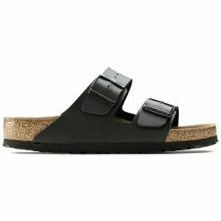 Budget 🧨 Birkenstock Arizona Birko-Flor Black 😉 -women-sandals sale 551253 side