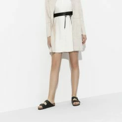 Cheapest 👍 Birkenstock Arizona Oiled Leather Black 🎁 -women-sandals sale 552113 detail 3