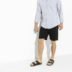 Cheapest 👍 Birkenstock Arizona Oiled Leather Black 🎁 -women-sandals sale 552113 detail 4