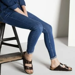 Best Sale 🤩 Birkenstock Arizona Smooth Leather Amalfi Testa Di Moro 😍 -women-sandals sale 552341 f look f