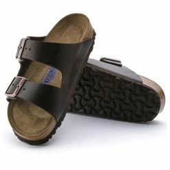 Best Sale 🤩 Birkenstock Arizona Smooth Leather Amalfi Testa Di Moro 😍 -women-sandals sale 552341 sole
