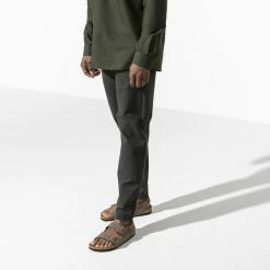 Cheap ⭐ Birkenstock Milano Birko-Flor Nubuck Mocha 😍 -women-sandals sale 634503 f look m