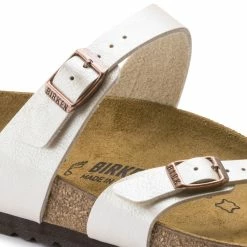 Cheapest 🎁 Birkenstock Mayari Birko-Flor Graceful Pearl White 🎁 -women-sandals sale 71661 detail 1