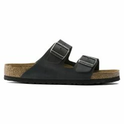 Outlet ๐ Birkenstock Arizona Oiled Leather Black ๐ฅฐ 18 Outlet ๐ Birkenstock Arizona Oiled Leather Black ๐ฅฐ -women-sandals sale 752481 side