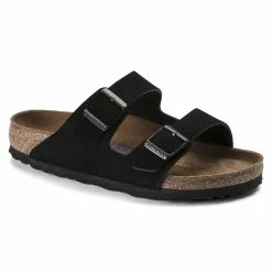 Hot Sale ๐ฅฐ Birkenstock Arizona Suede Leather Black โ