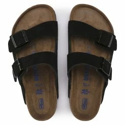 Hot Sale 🥰 Birkenstock Arizona Suede Leather Black ⌛ -women-sandals sale 951321 top