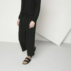 Hot Sale 🥰 Birkenstock Arizona Suede Leather Black ⌛ -women-sandals sale 951323 f look f